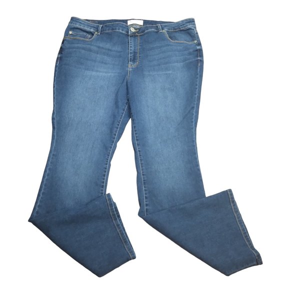 Eloquii Denim - ELOQUII | Denim Style 6138 Jeans Flare Boot Cut Stretch | Size 18